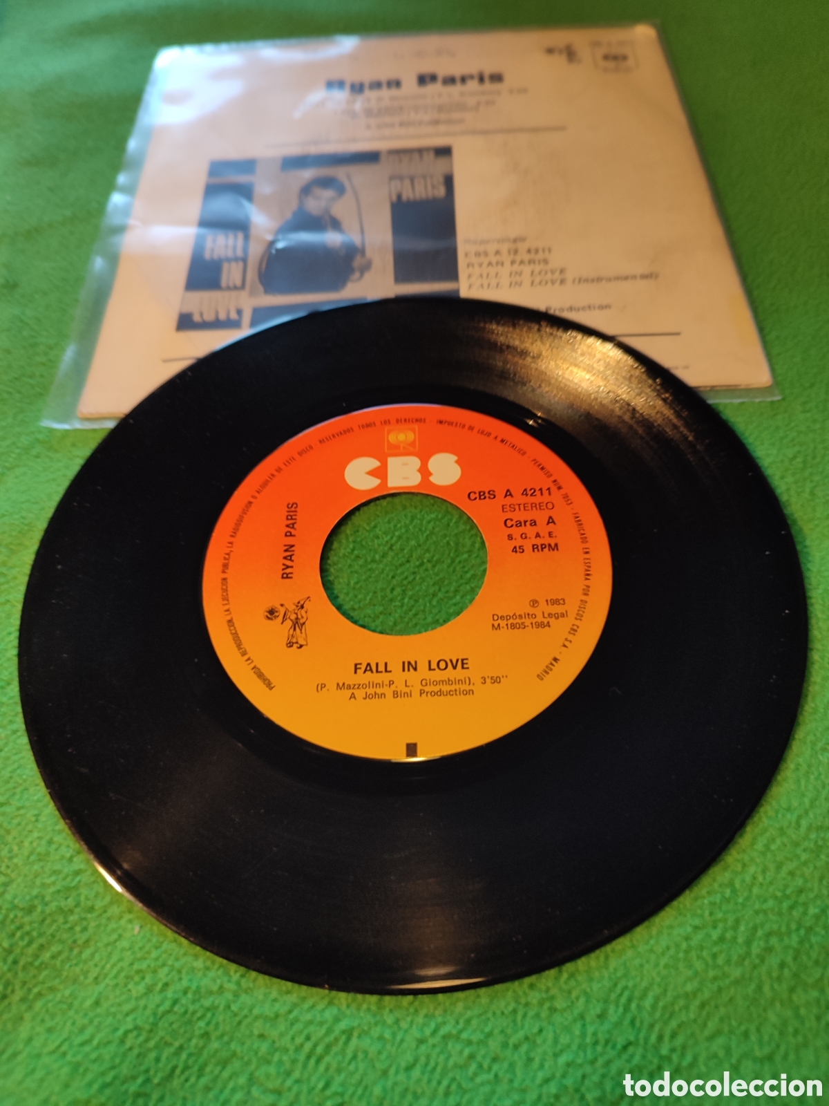 Discos de vinilo: Ryan Par&iacute;s - Fall in love - Foto 2
