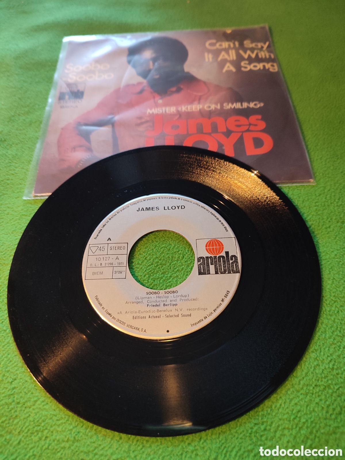 Discos de vinilo: James Lloyd - Sooboo-Sooboo - Foto 2