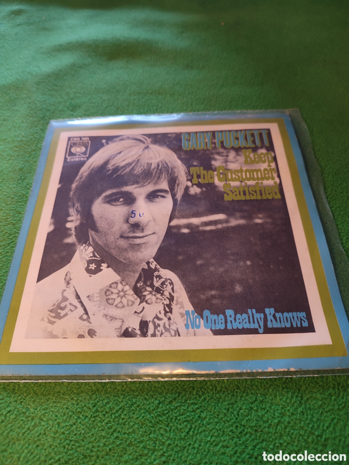 Discos de vinilo: Gary Puckett - Guarda satisfecho a tu cliente - Foto 1