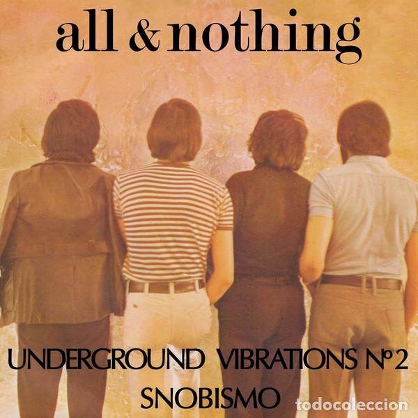 Discos de vinilo: ALL & NOTHING Underground Vibrations N&ordm; 2 (7&rdquo;) - Foto 1