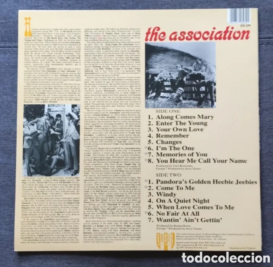 Discos de vinilo: THE ASSOCIATION - Golden heebie-jeebies - Foto 2