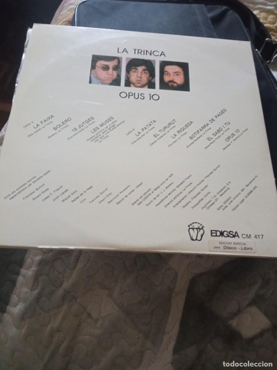 Discos de vinilo: La trinca opus 10 - Foto 3