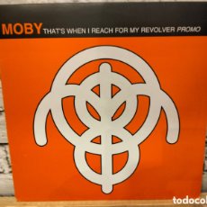 Discos de vinilo: MOBY ‎– THAT'S WHEN I REACH FOR MY REVOLVER. MAXI VINILO EDICIÓN UK. BUEN ESTADO