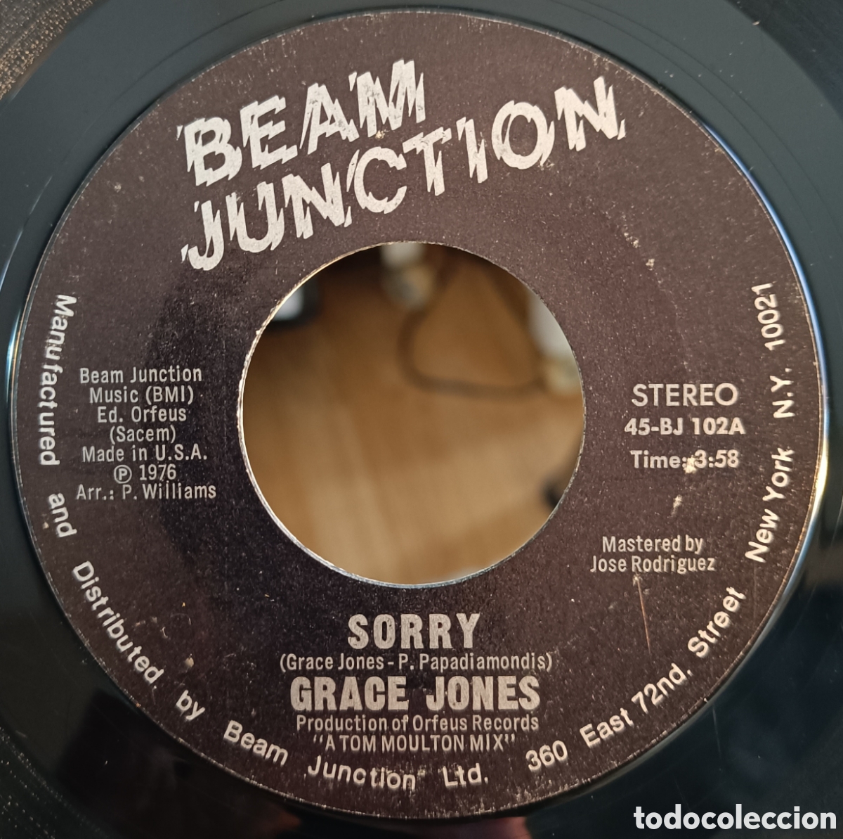 Discos de vinilo: Grace Jones &ndash; Sorry / Thats The Trouble - Foto 1