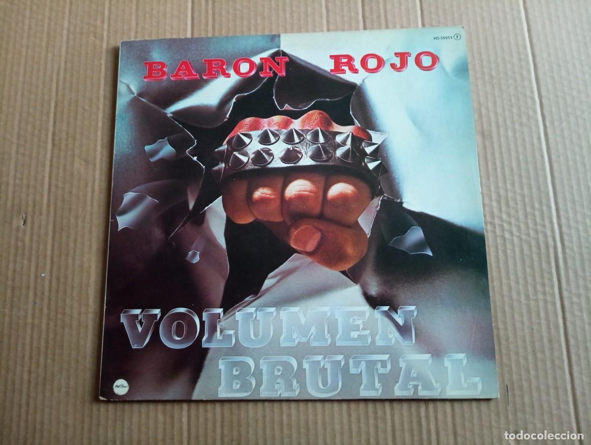 Discos de vinilo: BARON ROJO - VOLUMEN BRUTAL LP 1982 - Foto 1