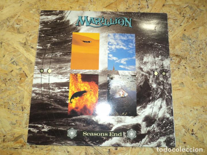 Discos de vinilo: MARILLION - SEASONS END (SPAIN 1989) - Foto 1
