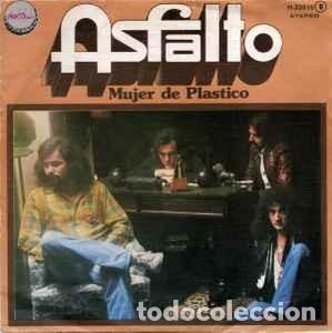 Discos de vinilo: Asfalto - Mujer De Pl&aacute;stico (Single) - Foto 1