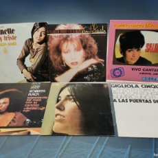 Discos de vinilo: DISCO, 6 EPS, VINILOS, 7” -SOLO ELLAS SALOME, CECILIA, ROBERTA FLACK Y MAS