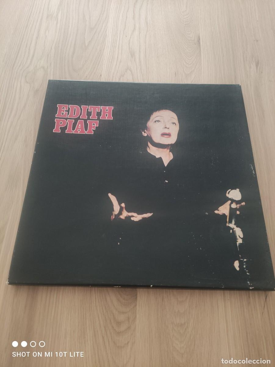 Discos de vinilo: JOYA/DIFICIL CAJA CON 4 LPS. EDITH PIAF - - Foto 2