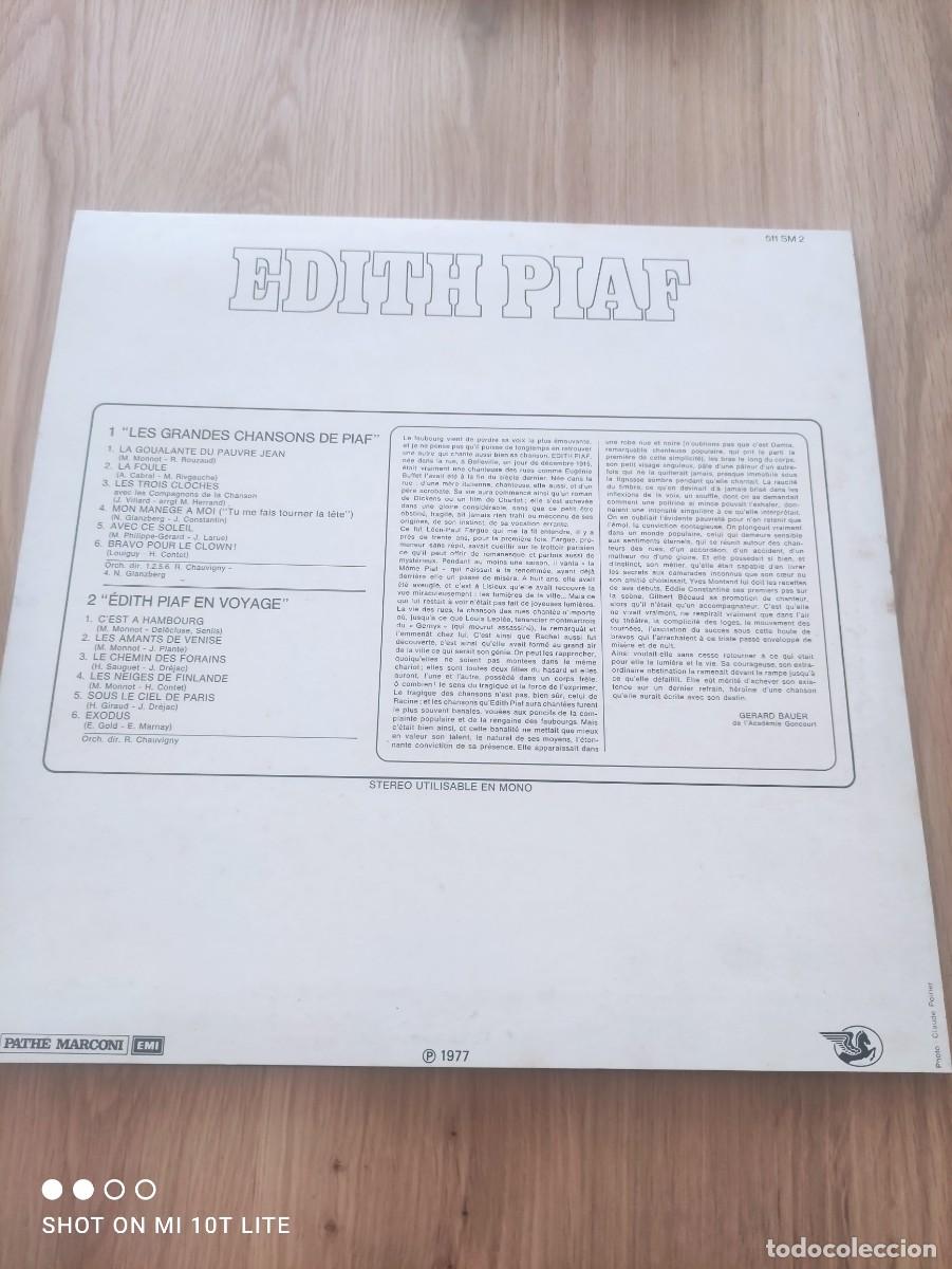 Discos de vinilo: JOYA/DIFICIL CAJA CON 4 LPS. EDITH PIAF - - Foto 8