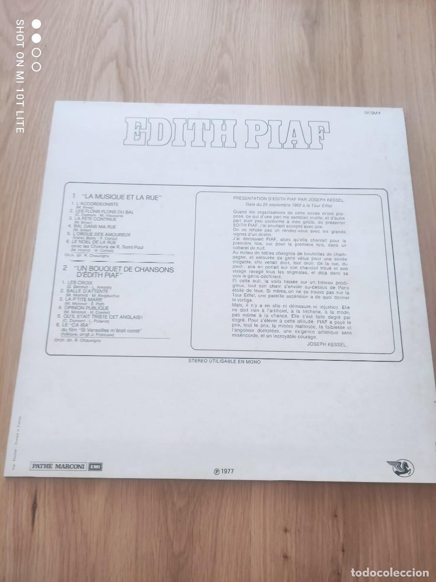 Discos de vinilo: JOYA/DIFICIL CAJA CON 4 LPS. EDITH PIAF - - Foto 16