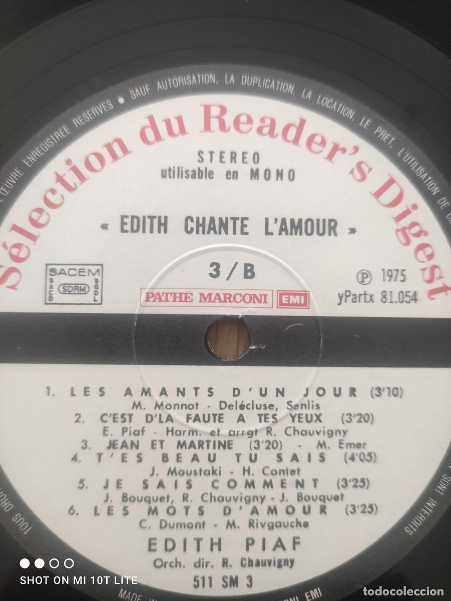 Discos de vinilo: JOYA/DIFICIL CAJA CON 4 LPS. EDITH PIAF - - Foto 18