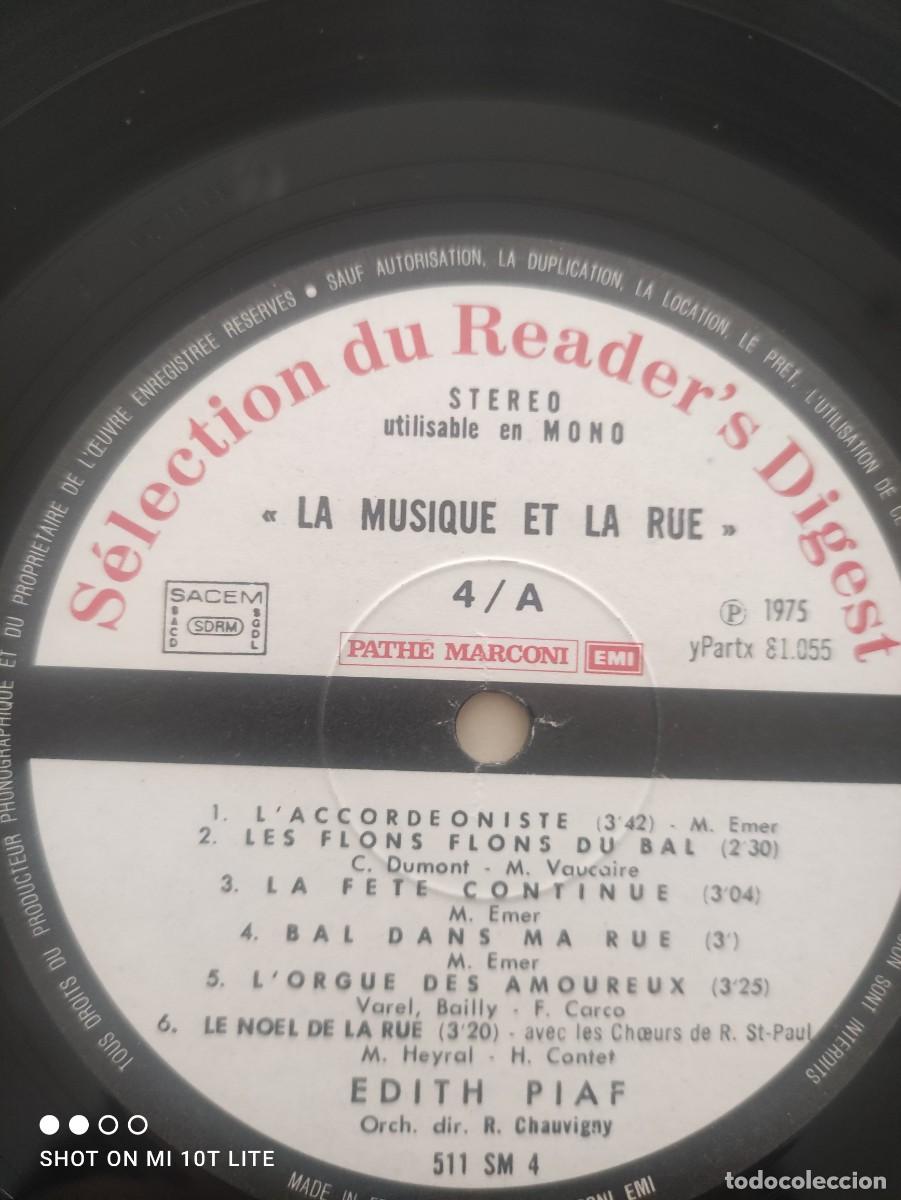 Discos de vinilo: JOYA/DIFICIL CAJA CON 4 LPS. EDITH PIAF - - Foto 20