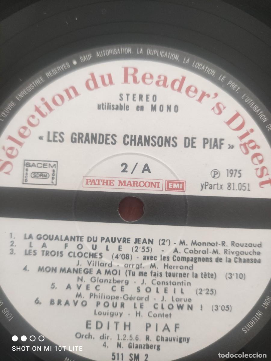 Discos de vinilo: JOYA/DIFICIL CAJA CON 4 LPS. EDITH PIAF - - Foto 23