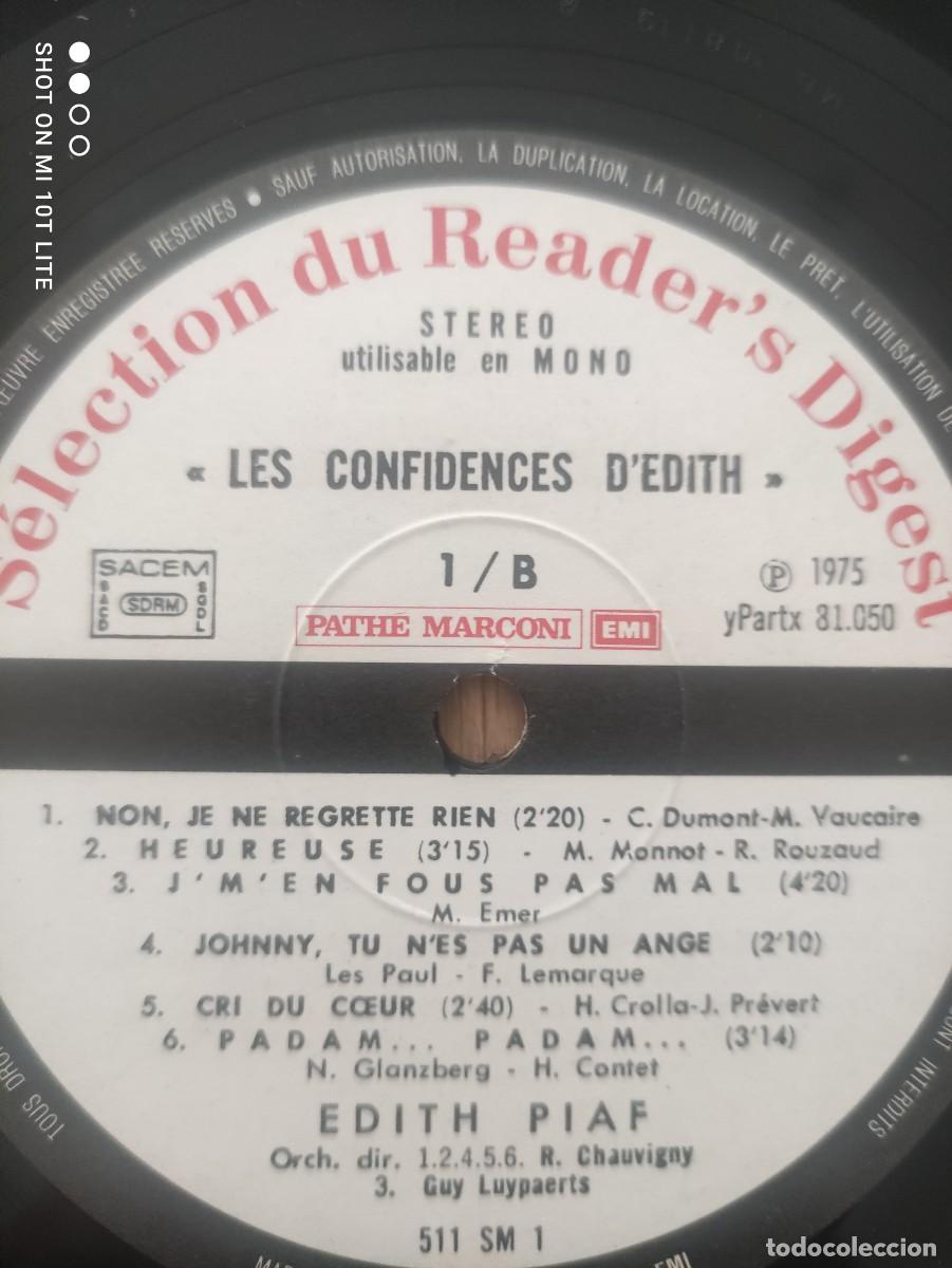 Discos de vinilo: JOYA/DIFICIL CAJA CON 4 LPS. EDITH PIAF - - Foto 25