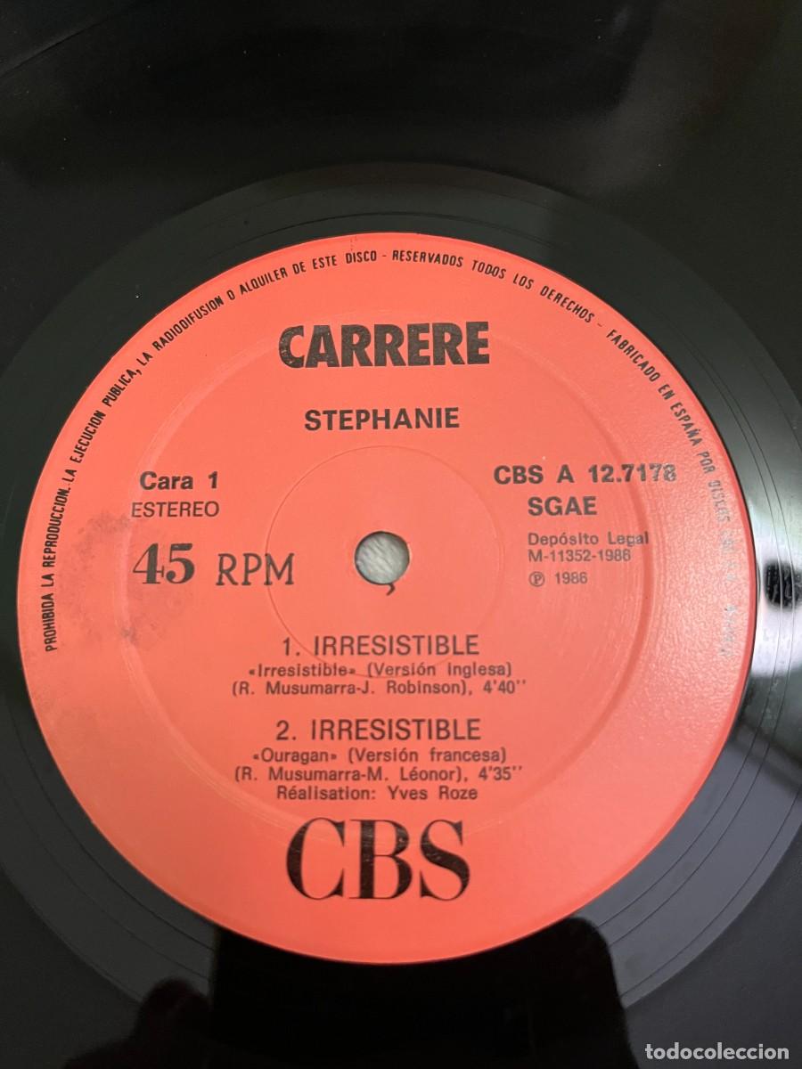 Discos de vinilo: Stephanie &lrm;&ndash; Irresistible - Foto 4