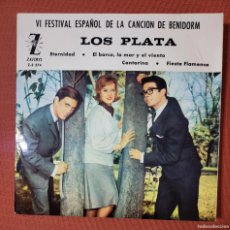 Discos de vinilo: LOS PLATA EP SELLO ZAFIRO EDITADO EN ESPAÑA AÑO 1964...FESTIVAL DE BENIDORM