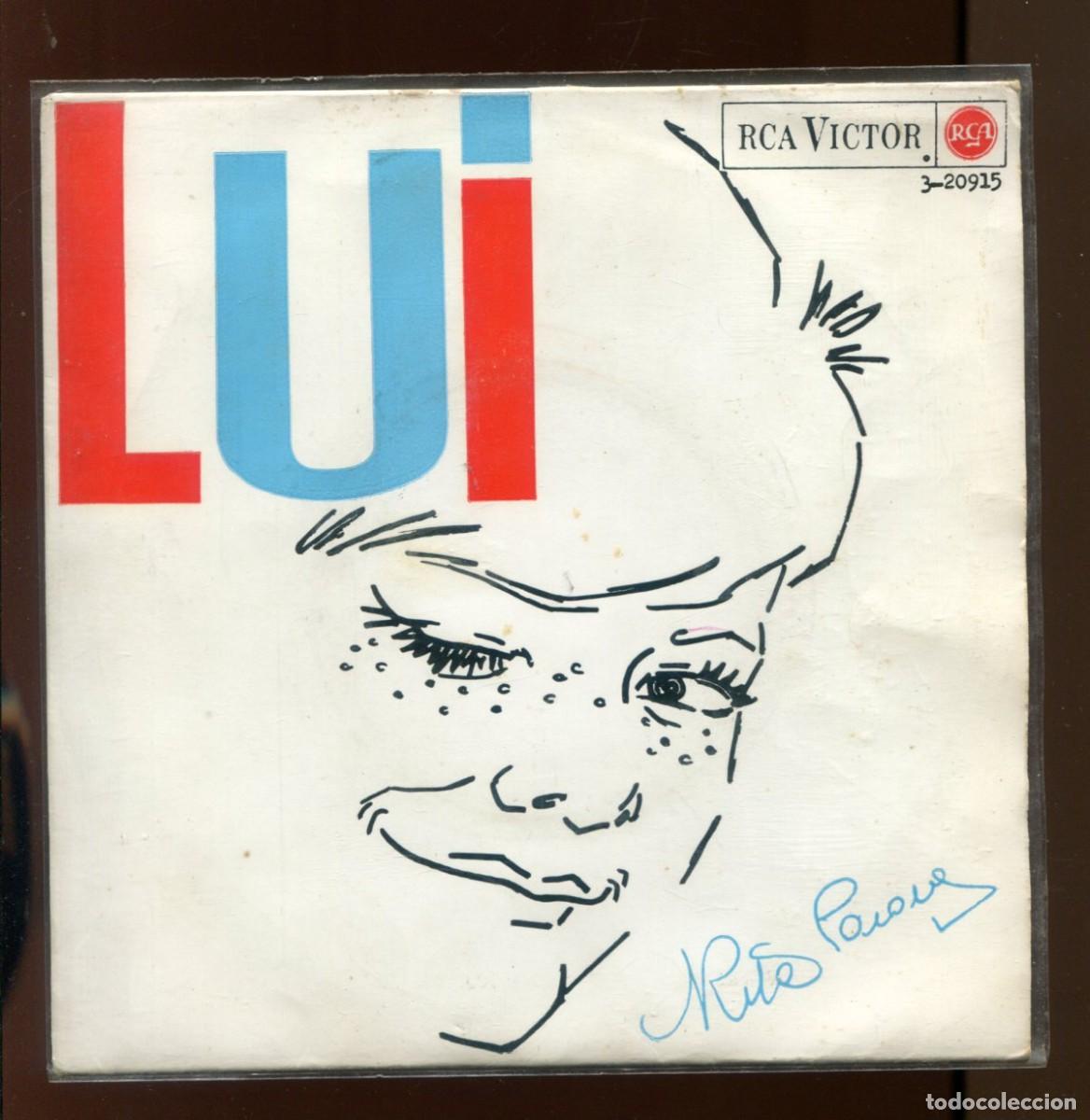 Discos de vinilo: Rita pavone . lui + 3. ep rca victor . - Foto 1