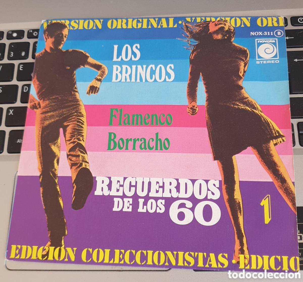 Discos de vinilo: Los brincos - recuerdo / borracho - Foto 1