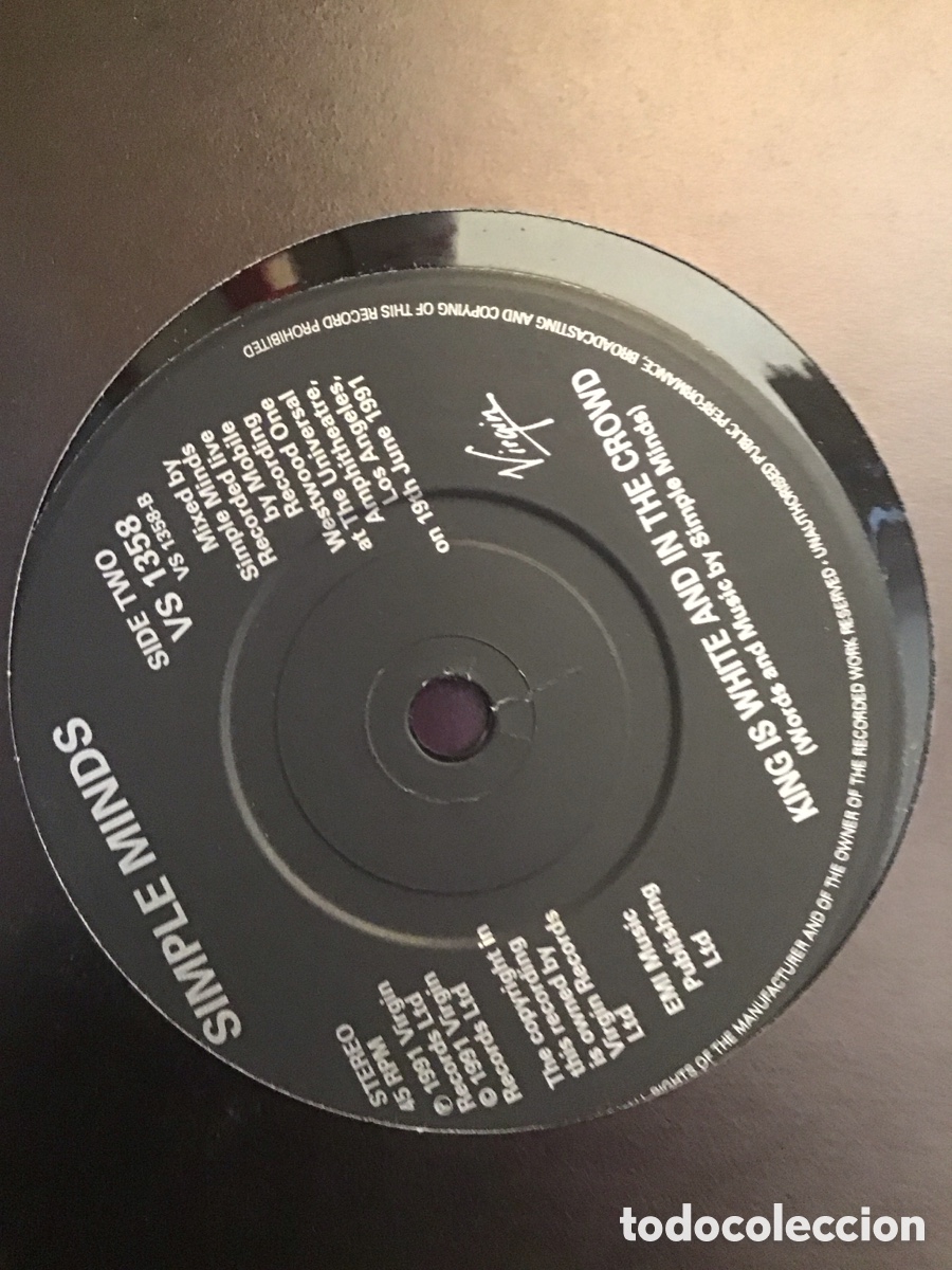 Discos de vinilo: Simple Minds Stand By Love edicion limitada y numerada - Foto 4