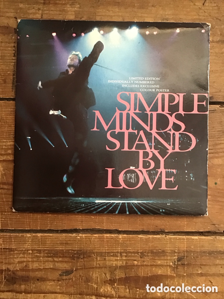 Discos de vinilo: Simple Minds Stand By Love edicion limitada y numerada - Foto 1