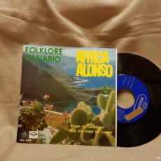 Discos de vinilo: FOLKLORE CANARIO - AFRICA ALONSO - VIRGEN DE CANDELARIA