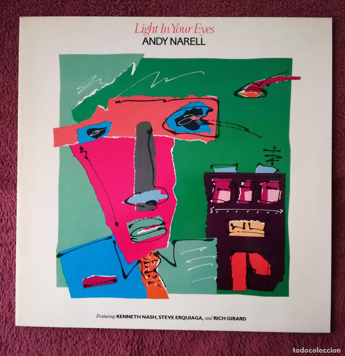 Discos de vinilo: ANDY NARELL - LIGHT IN YOUR EYES (HIPPOCKET) LP - EXCELENTE - Foto 1