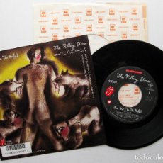 Discos de vinilo: THE ROLLING STONES - ONE HIT (TO THE BODY) -SINGLE ROLLING STONES RECORDS 1986 PROMO JAPAN JAPON BPY