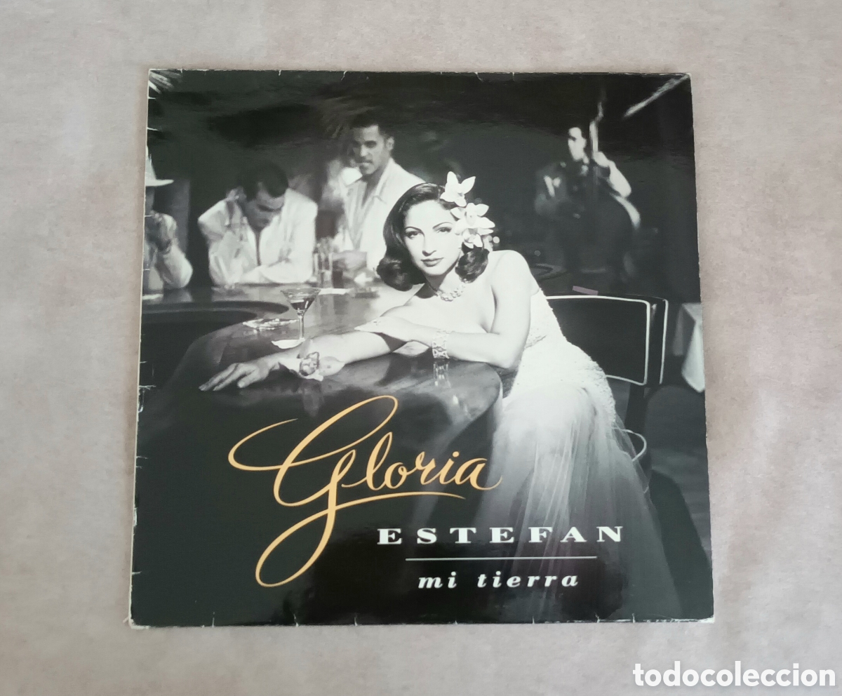 Discos de vinilo: Gloria Estefan LP Mi Tierra - Foto 1