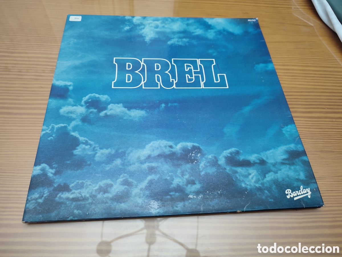 Discos de vinilo: Disco vinilo LP de Jacques Brel &rdquo; Brel &rdquo; edicion francesa de 1971 - Foto 1
