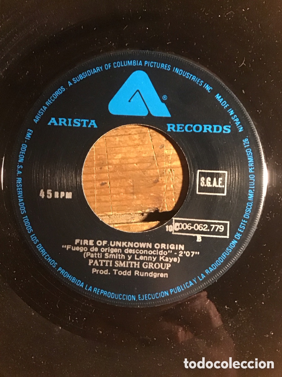 Discos de vinilo: Patti Smith Group Frederick - Foto 4