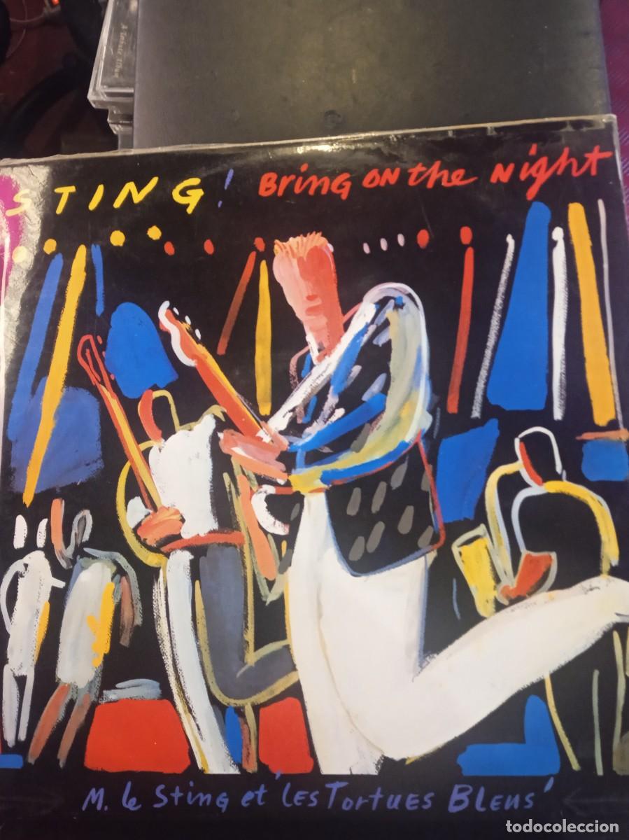 Discos de vinilo: STING- ON THE NIGHT. LP DOBLE. - Foto 1