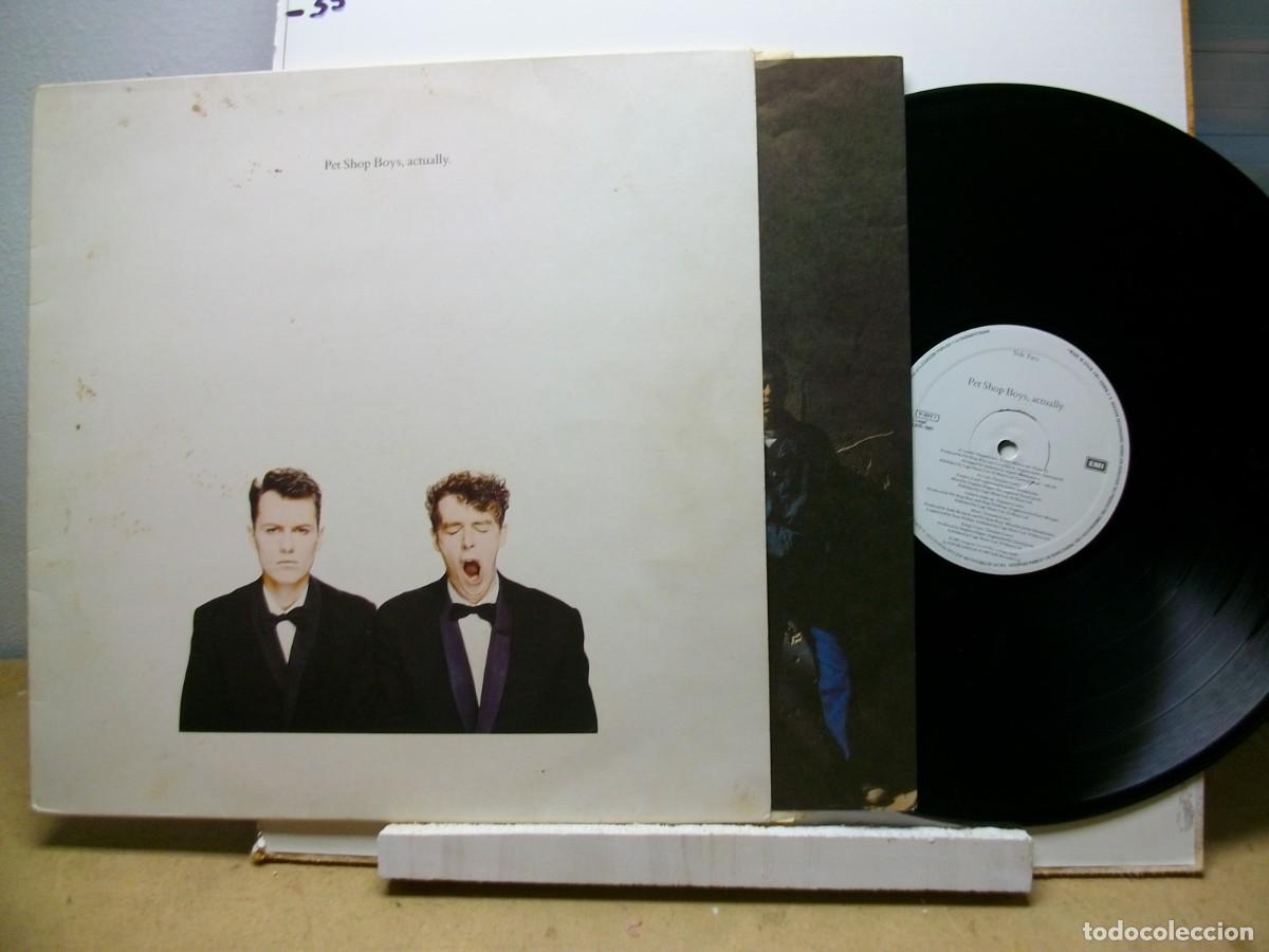 Discos de vinilo: Pet Shop Boys &ndash; Actually LP 1987 - Foto 1