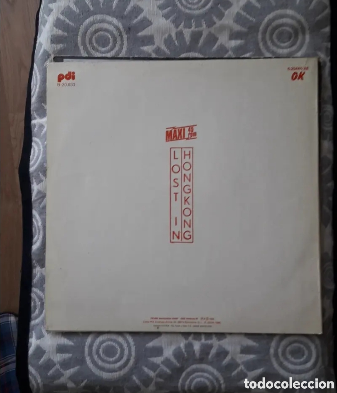 Discos de vinilo: Maxi single Joy.&nbsp;Lost In Hong Kong - Foto 2