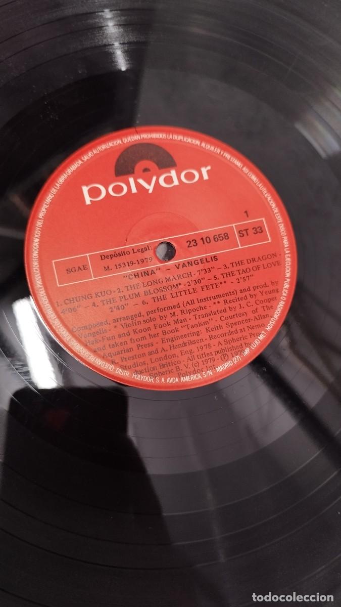 Discos de vinilo: Vangelis &ndash; China = 中國.Vinilo Lp - Foto 2
