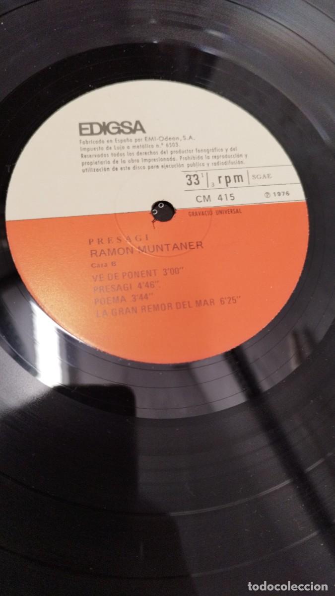 Discos de vinilo: Ramon Muntaner &ndash; Presagi.Vinilo Lp - Foto 2