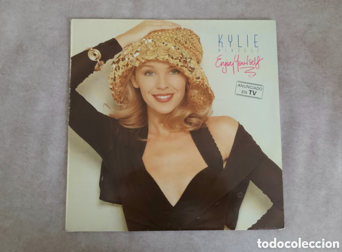 Discos de vinilo: Kylie Minogue LP Enjoy Yourself - Foto 1