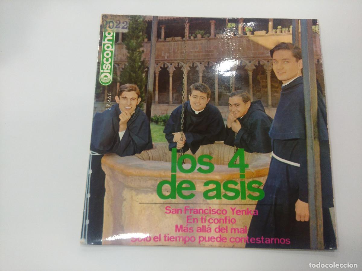 Discos de vinilo: LOS 4 DE ASIS/MAS ALLA DEL MAL/SINGLE. - Foto 1