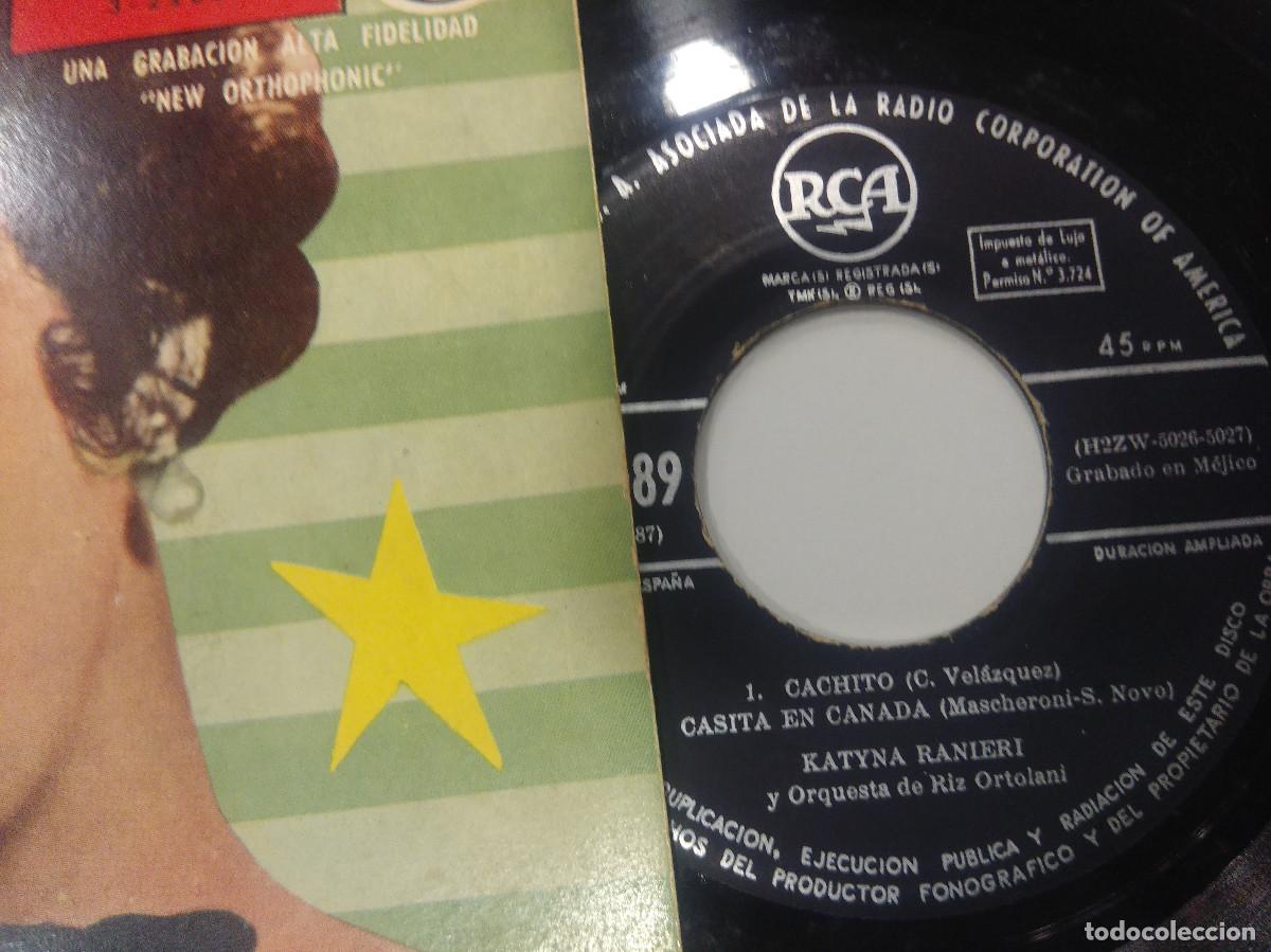 Discos de vinilo: KATYNA RANIERI/CACHITO/SINGLE. - Foto 2
