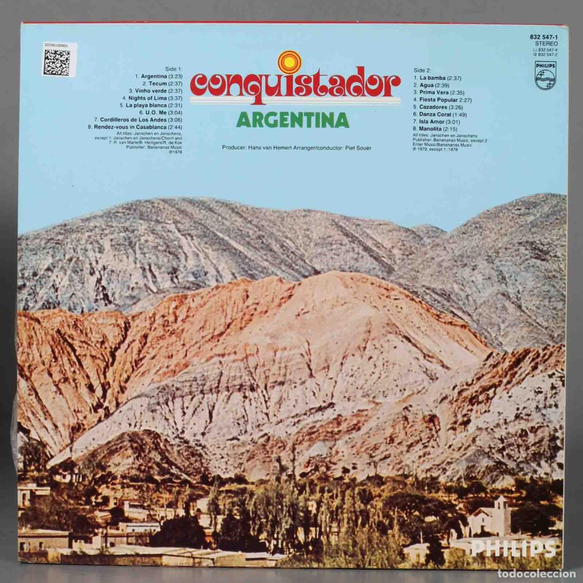 Discos de vinilo: LP. Conquistador &ndash; Argentina - Foto 2