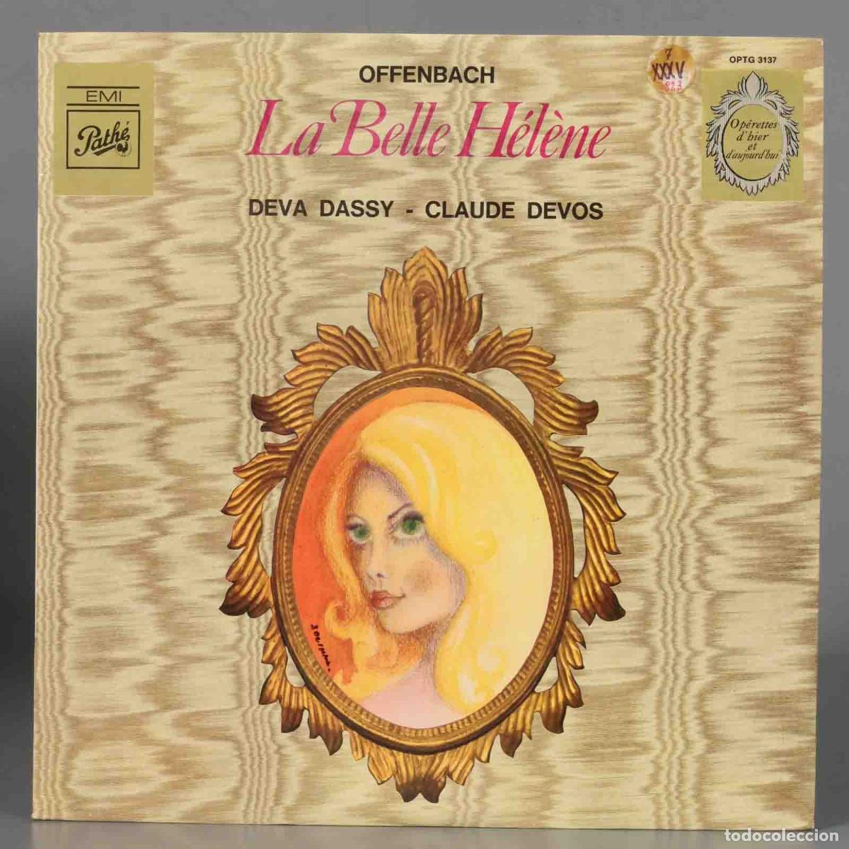 Discos de vinilo: LP. Offenbach la belle helene by Deva Dassy Claude Devos - Foto 1