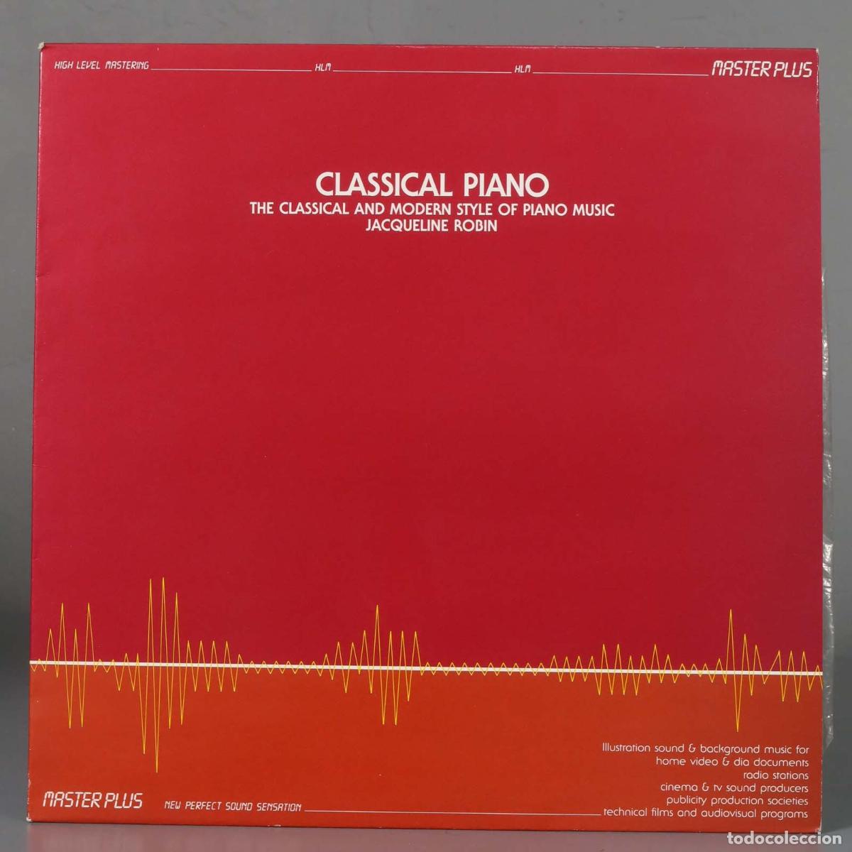 Discos de vinilo: LP. CLASSICAL PIANO. ROBIN - Foto 1