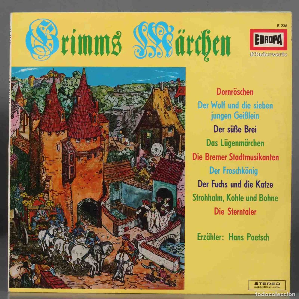 Discos de vinilo: LP. Gebr&uuml;der Grimm &ndash; Grimms M&auml;rchen - Foto 1