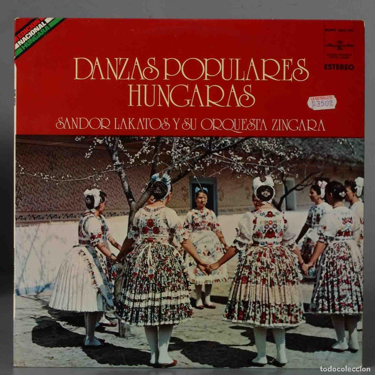 Discos de vinilo: LP. DANZAS POPULARES HUNGARAS - Foto 1