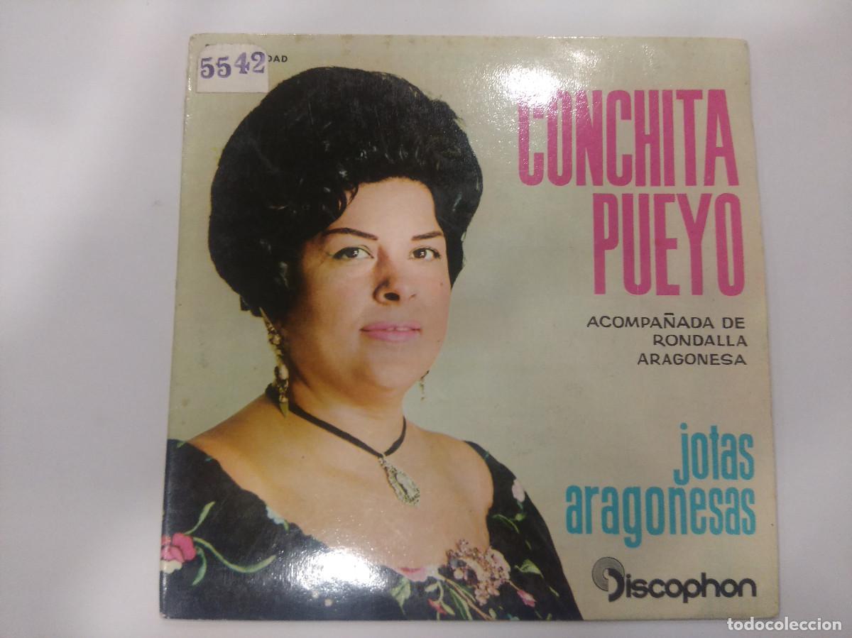 Discos de vinilo: CONCHITA PUEYO/COMO LOS COPOS DE NIEVE/SINGLE. - Foto 1