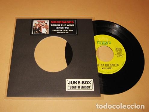 Discos de vinilo: MOCEDADES - TOUCH THE WIND (ERES TU) VERSION CANTADA EN INGL&Eacute;S - SINGLE - 1973 - USA - JUKE-BOX - Foto 1