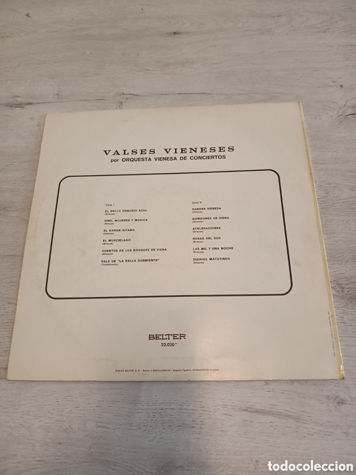 Discos de vinilo: Valses Vieneses - Foto 2
