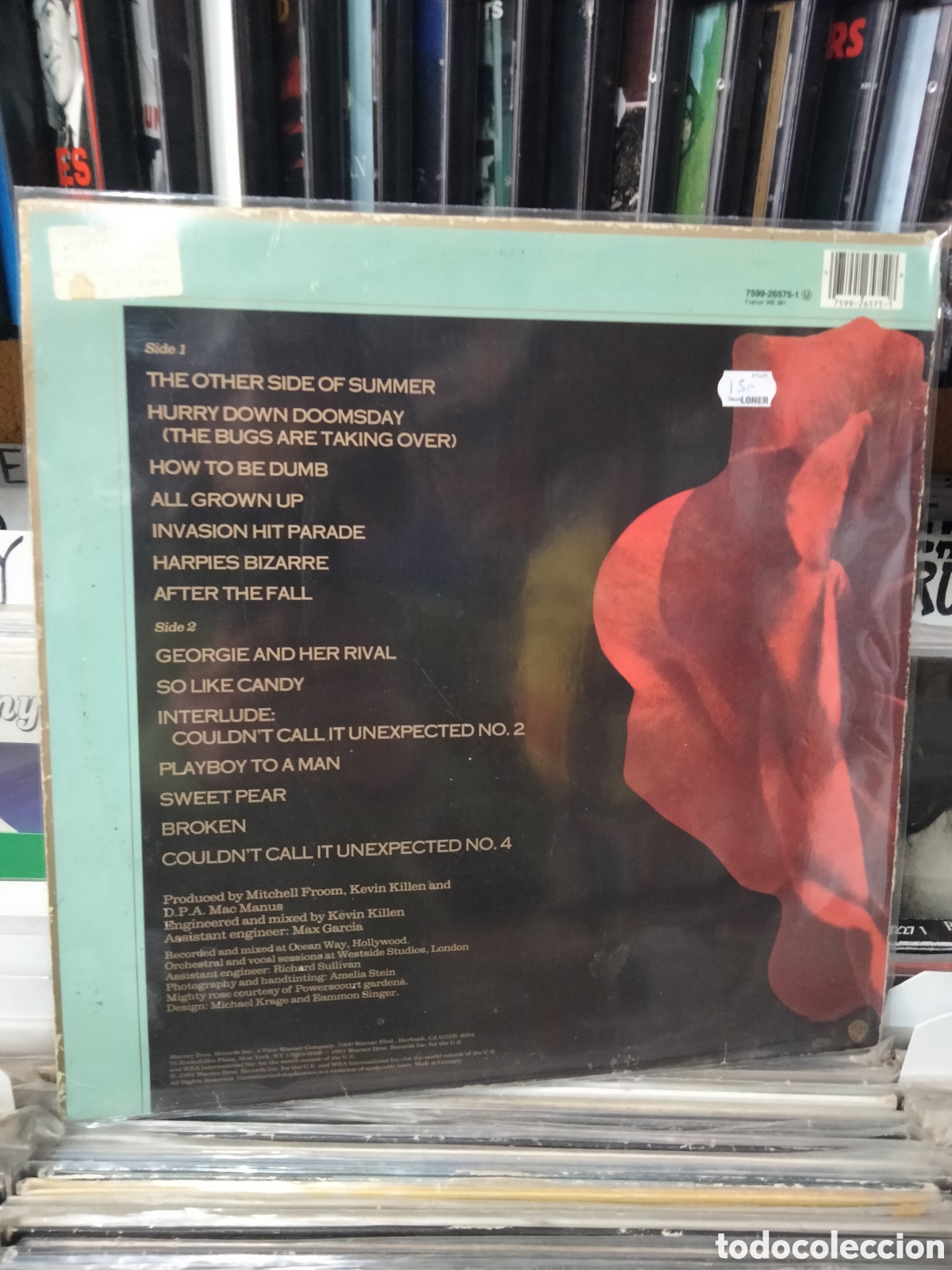 Discos de vinilo: Elvis costello mighty like a rose - Foto 2