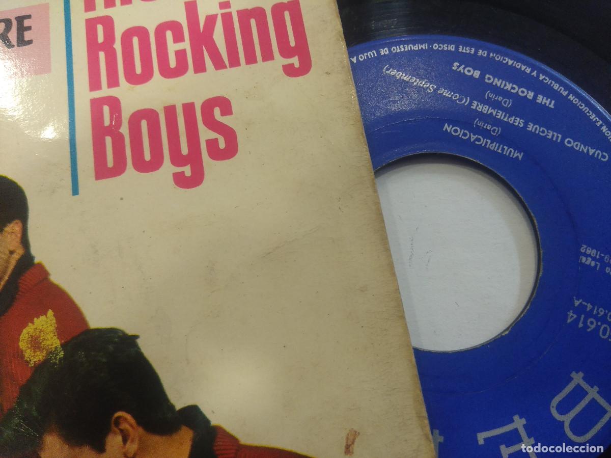 Discos de vinilo: THE ROCKING BOYS/MULTIPLICACION/SINGLE. - Foto 2