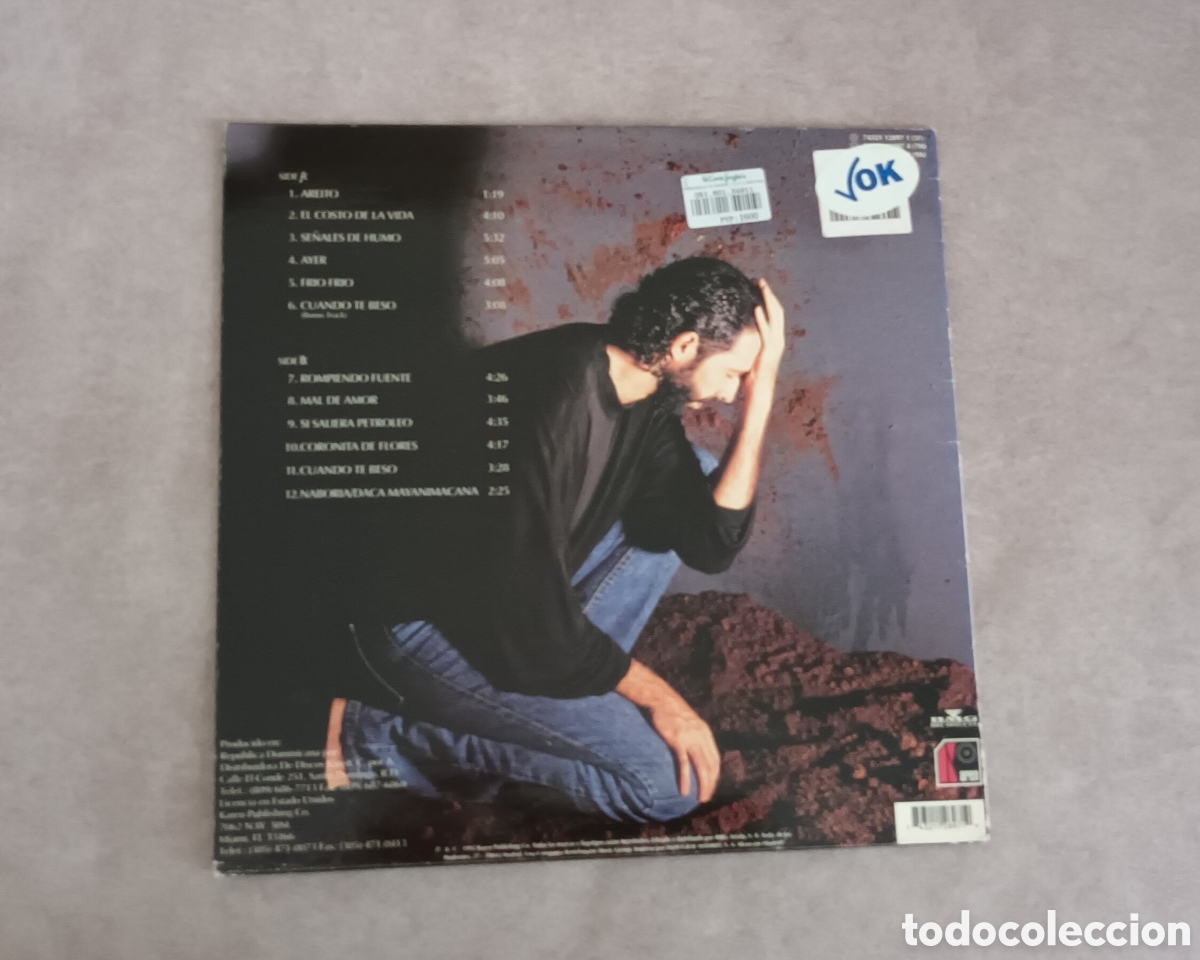 Discos de vinilo: Juan Luis Guerra LP Areito - Foto 2